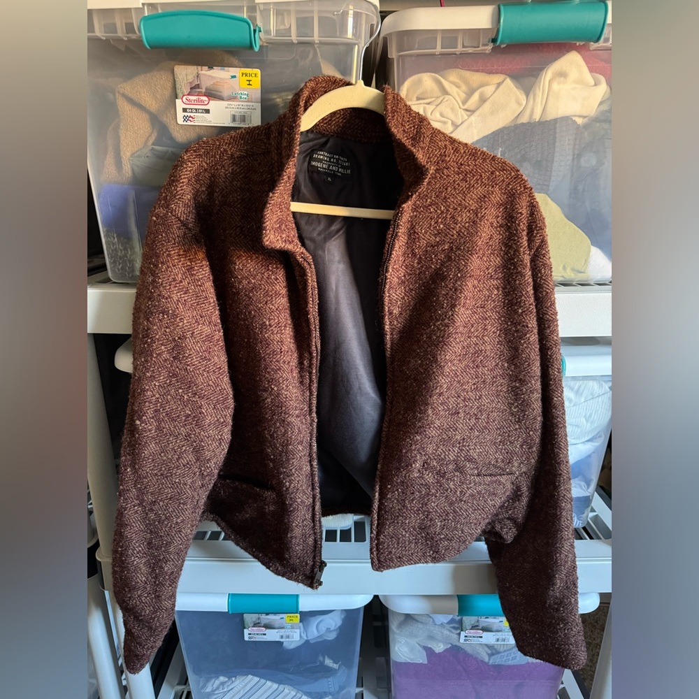 Imogene + Willie cropped wool souvenir jacket XL - Picture 12 of 16